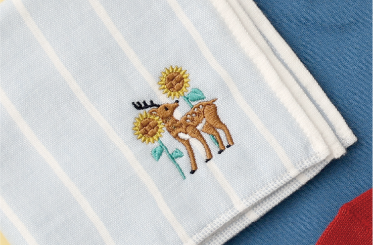 アミュプラザ小倉店 限定刺繍　「ひまわり」と「鹿」.png